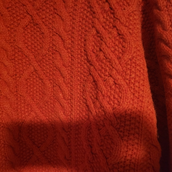 J. Crew Cableknit 100% Wool Sweater - Picture 3 of 7